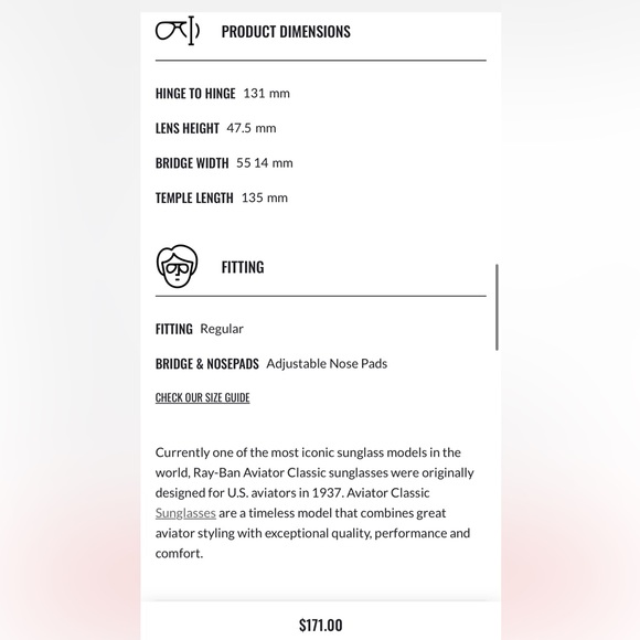 Ray-Bans Classic Aviators - Picture 8 of 10